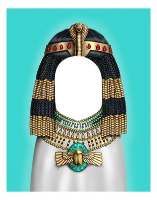 Reine d'Egypte Fotomontage