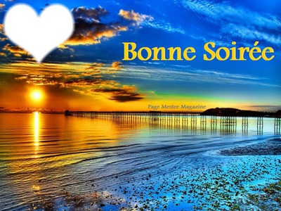 BONNE SOIREE Photomontage