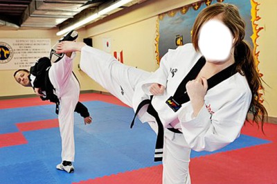taekwondo Fotomontáž