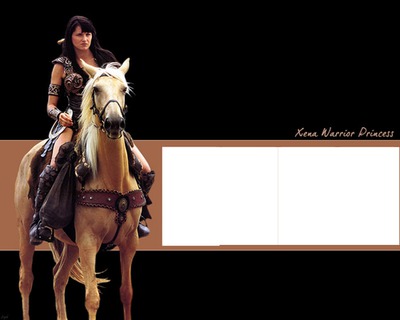 Xena: Warrior Princess Fotomontáž