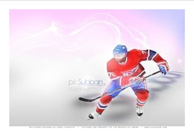 hockey sur glace Fotomontáž