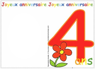 4 ans Photo frame effect