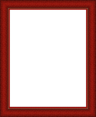 cadre rouge velour Photo frame effect