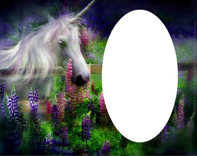 Unicornio Fotomontáž