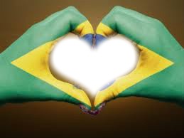 coração brasileiro Фотомонтаж