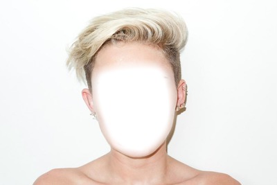 Miley cyrus Fotomontaža