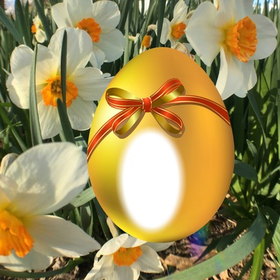 великденски яйце Фотомонтаж