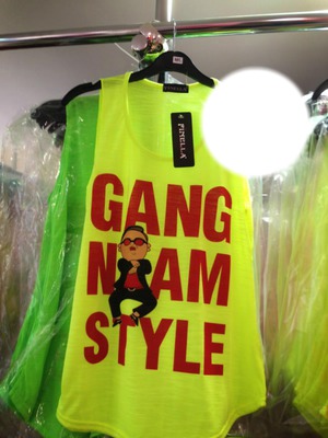 gangnam style Fotomontage