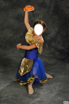 Danseuse de tarentelle Фотомонтажа