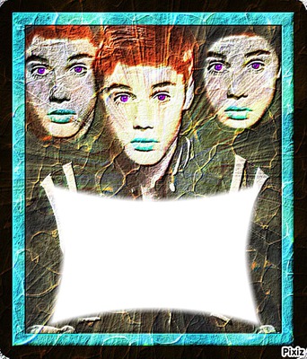 Bieber Montagem Fotomontasje