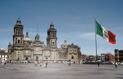 ZÓCALO DE MEXICO Fotomontaggio