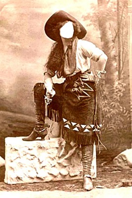 cowgirl Fotomontage