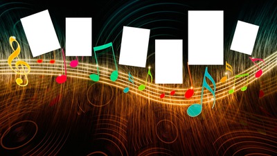 Music Banner Φωτομοντάζ