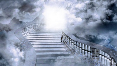 nuage escalier Fotomontāža