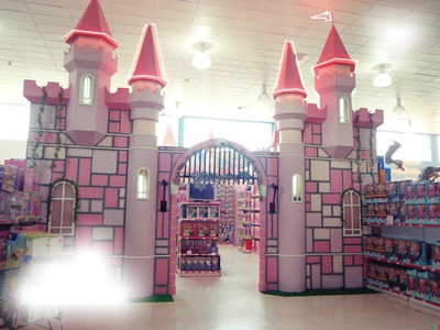 Castelo de princesas! Fotomontagem
