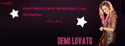capa  Demi Lovato Fotomontage