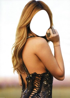 Miley Cyrus - Cara. Photomontage