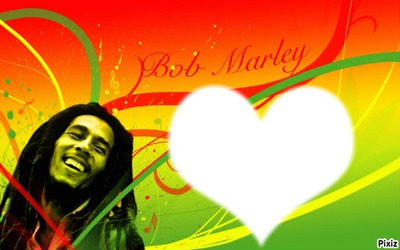 Bob Marley <3 Fotomontāža