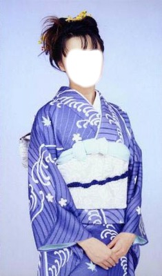 Femme japonaise Fotomontage