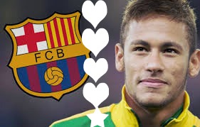neymar love you フォトモンタージュ