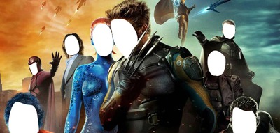 X-Men Fotomontaggio