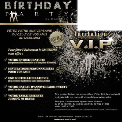 vip invitation Fotomontaggio