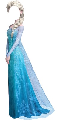 Frozen Elsa 2.0 Valokuvamontaasi
