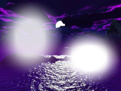 mer violette Valokuvamontaasi