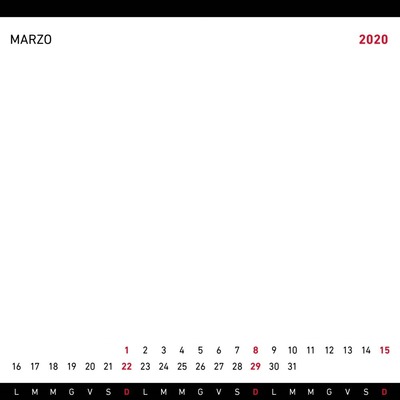 MARZO 2020 FRANCESCA Fotomontāža