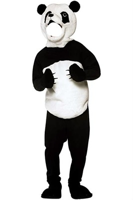 panda costume Fotomontāža