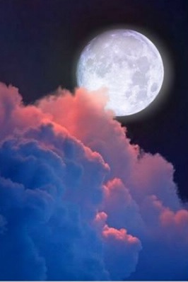La lune Fotomontage