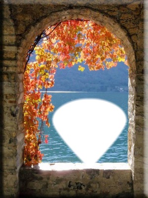 le fenêtre sur mer Fotomontaža
