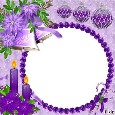 <<cadre violet**** Fotomontaż