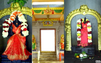 Sri krishna Maari Kovil Photo frame effect