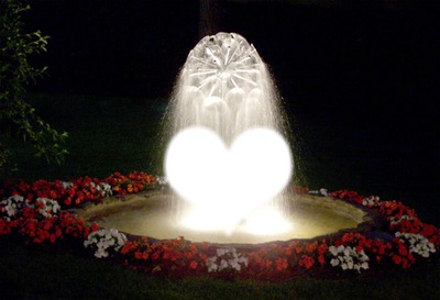 Water Fountain Photo frame effect