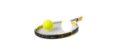raquette tennis Fotomontaggio