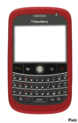 Blackberry rouge Фотомонтаж