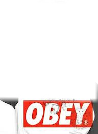 obey Photo frame effect