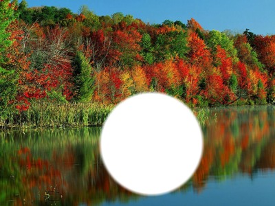 couleur d'automne Photomontage