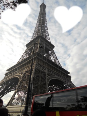 J'aime Paris Fotomontage