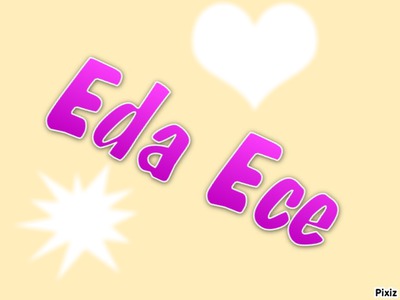 Eda Ece Photo frame effect