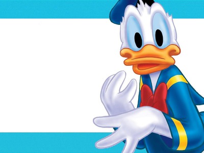 Donald Duck フォトモンタージュ