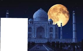 Taj Mahal Fotomontāža