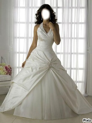 robe de mariée <3 Photo frame effect