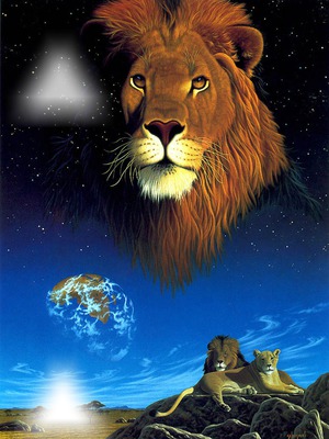 Lion Judha Photomontage