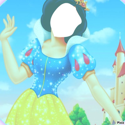 Blanche Neige Photo frame effect