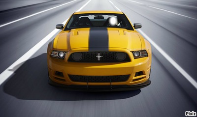 Mustang Фотомонтажа