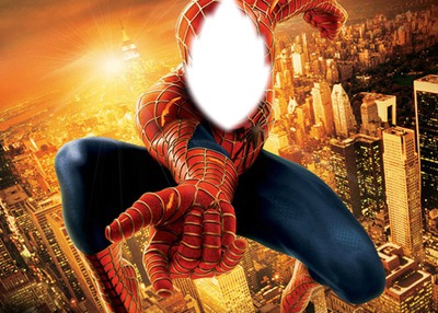 spider man Fotomontáž