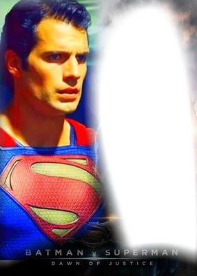 superman affiche Photomontage