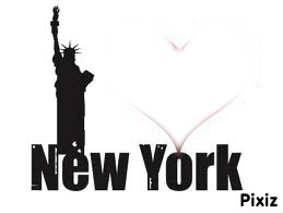 I love New York Photomontage